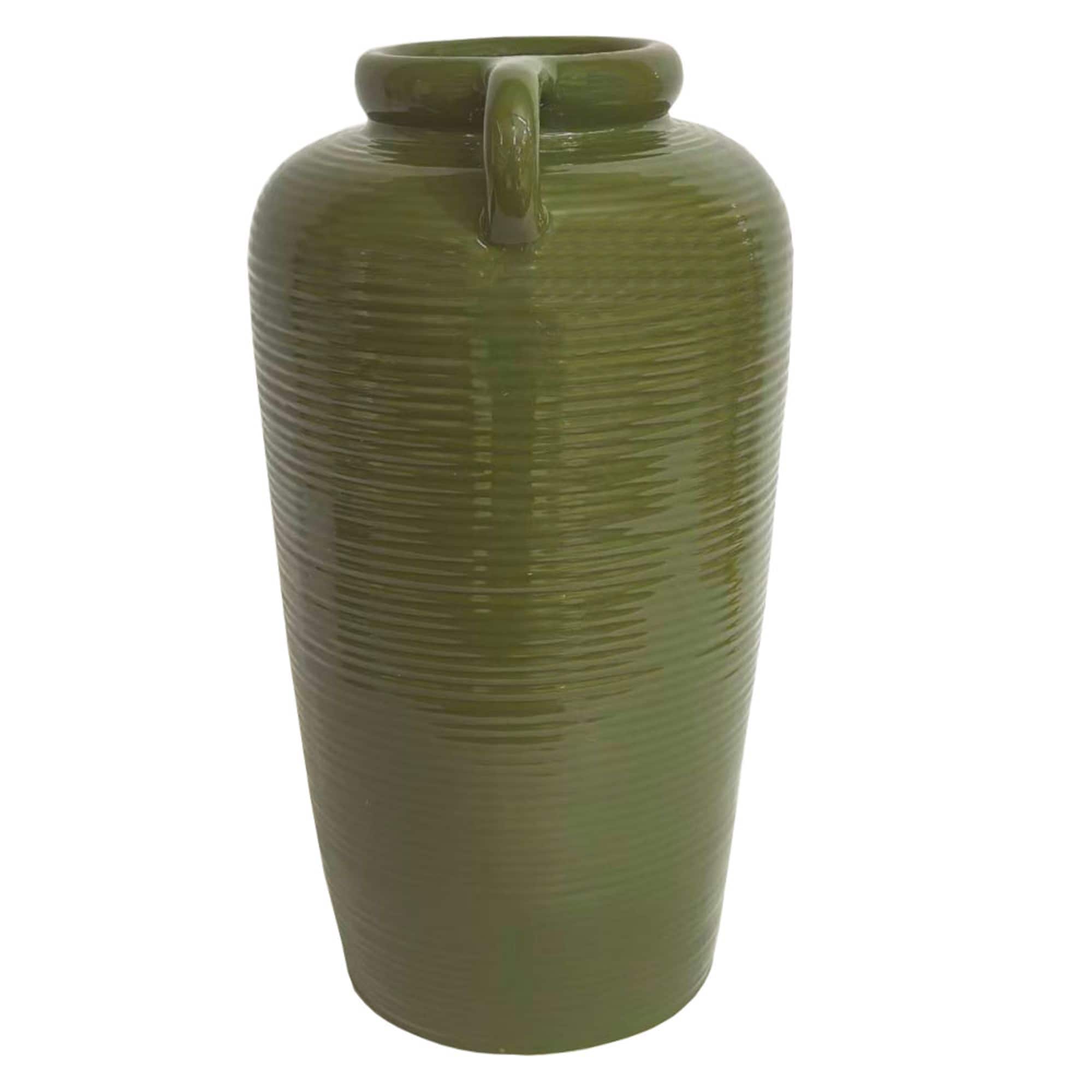 10.25" Green Ceramic Vase by Ashland®